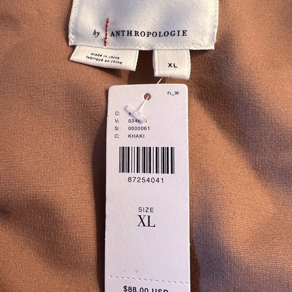 Anthropologie Strapless Side-Tie Ruched Top - Picture 10 of 10